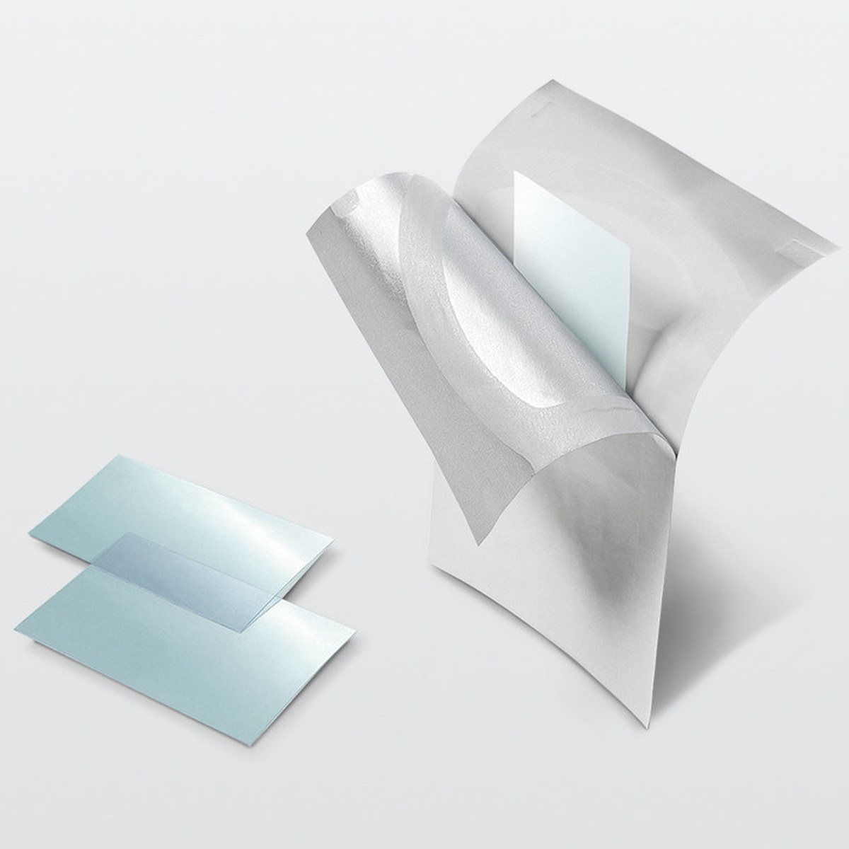 Riser oral strips and foil sachet